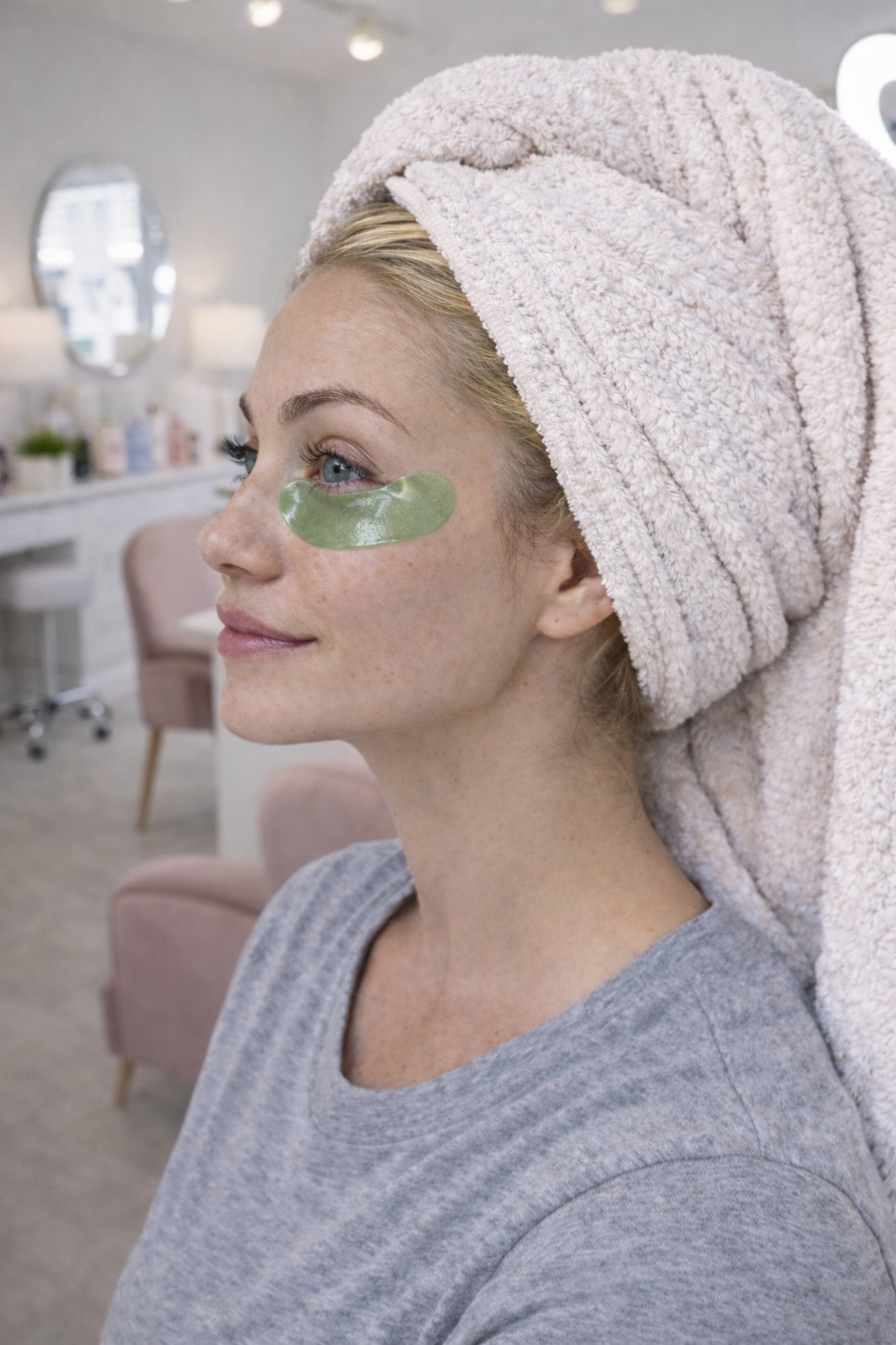 Masque Yeux Hydratant & Raffermissant Aloe Vera + Collagène – 60 patchs (80g)