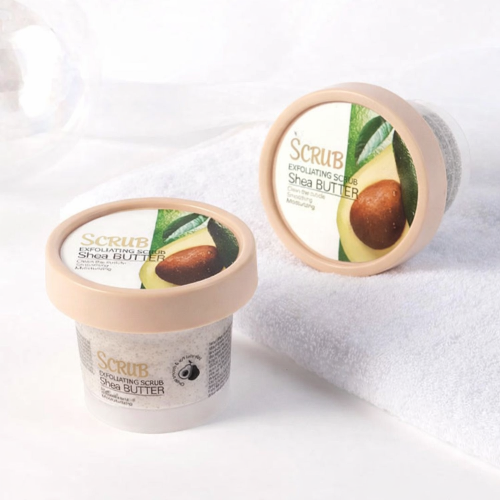 Gommage Exfoliant au Beurre de Karité 100g – Peau Douce & Éclat Naturel en seulement 7 jours