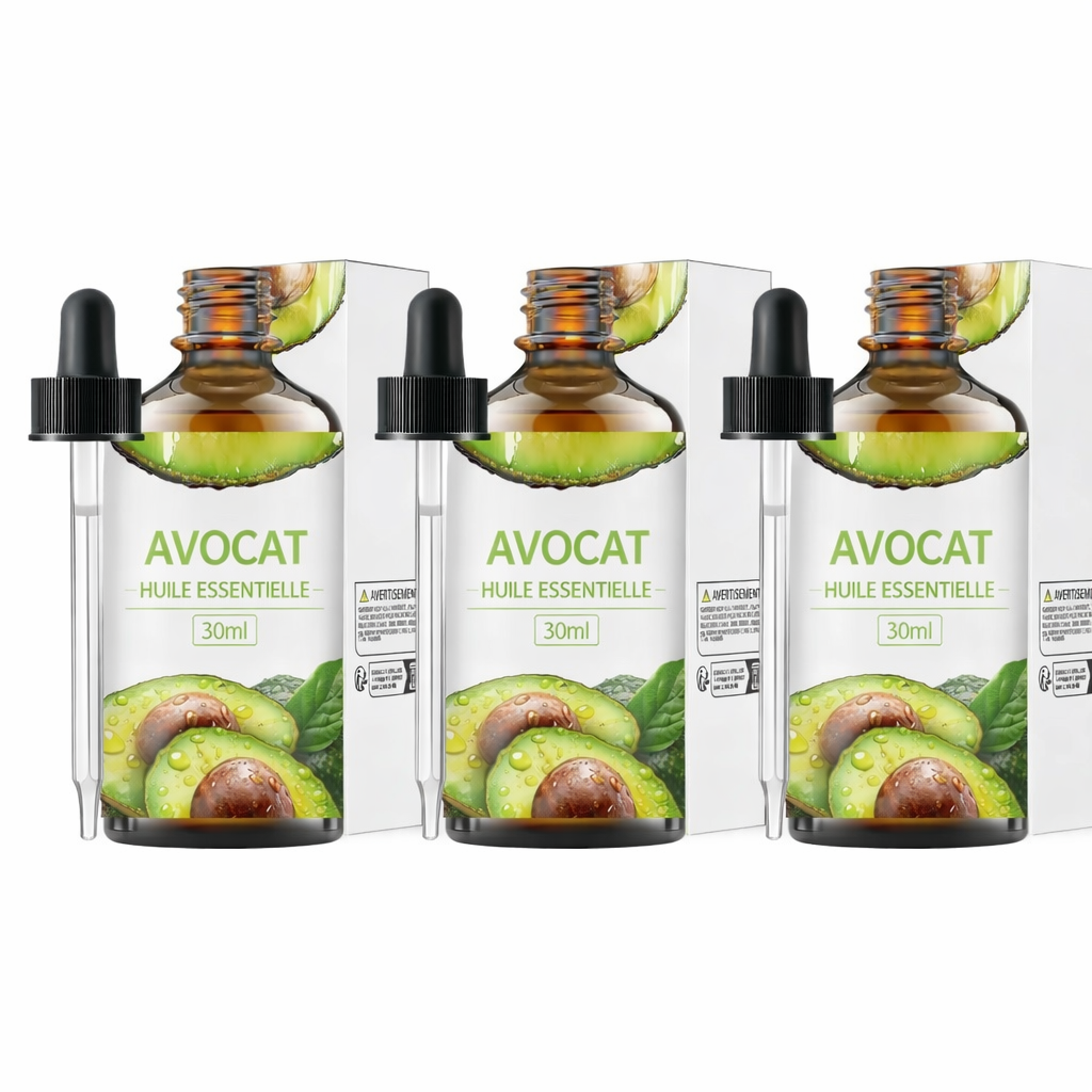 Huile Essentielle d’Avocat – 30ml (Qualité Premium)